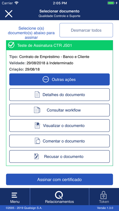 App screenshot