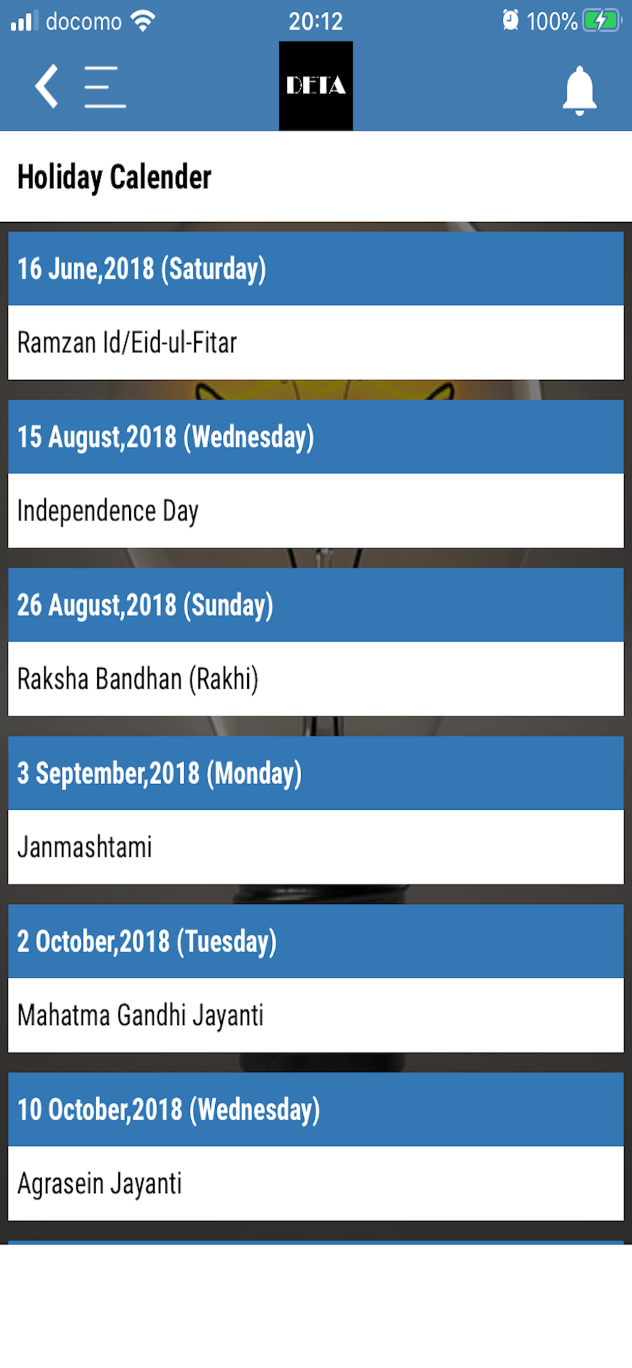 DETA- DELHI ELECTRICAL TRADERS