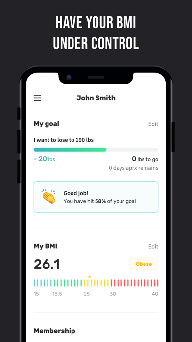 Shapez - Body Progress Tracker iPhone screenshot 8 - Health & Fitness app