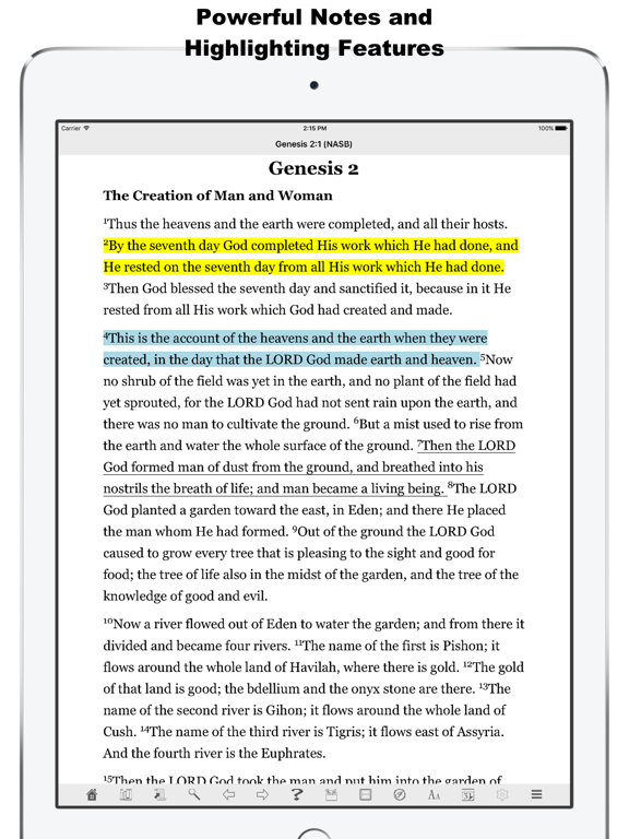 The Founders' Bible iPad screenshot 4 - Reference app