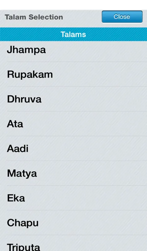 iMridangam Manjira Tambura screenshot 2 of 5