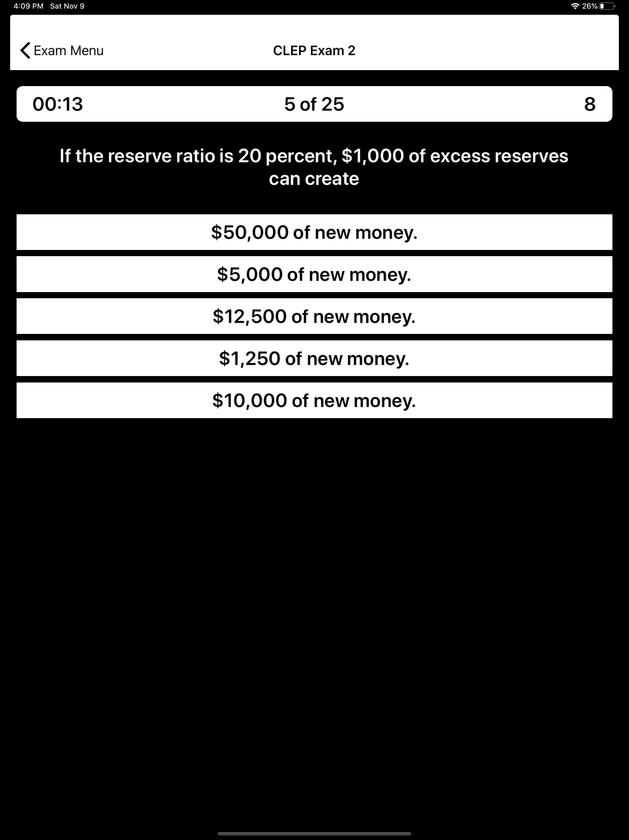 CLEP Macroeconomics Prep screenshot 14