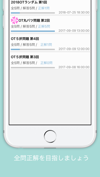 宅ドリル便 作業療法士編 のスクリーンショット
