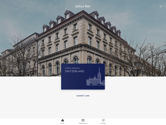 Screenshot #4 pour Julius Baer Mobile