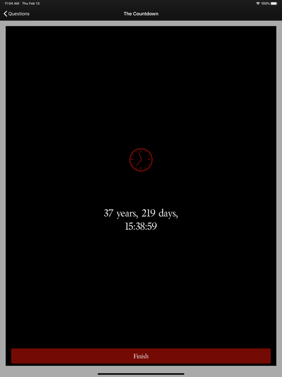 The Countdown - Your Fate iPad screenshot 6 - Entertainment app