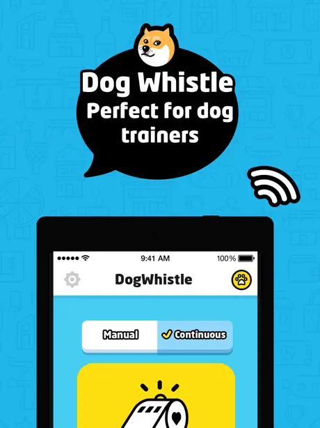 Dog Whistle & Clicker App