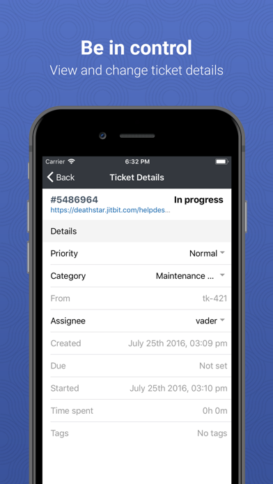 Jitbit Helpdesk Screenshot