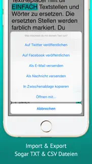 textreplacer iphone bildschirmfoto 2