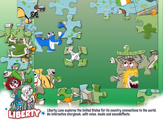 World of Liberty Adventure 2 iPad screenshot 5 - Book app