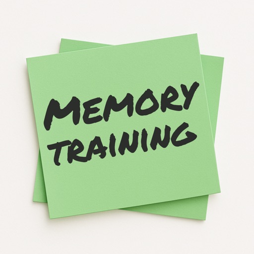 Memory training.