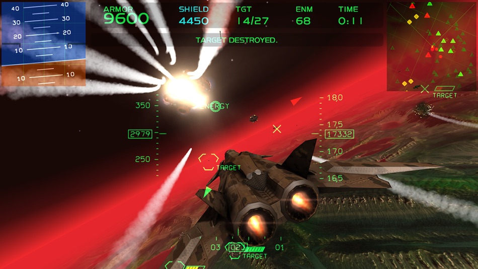 #4. Fractal Combat X (FCX) (iOS) 由: NEWTYPE K.K.