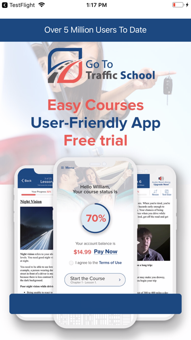 GoToTrafficSchool Screenshot 1 of 3