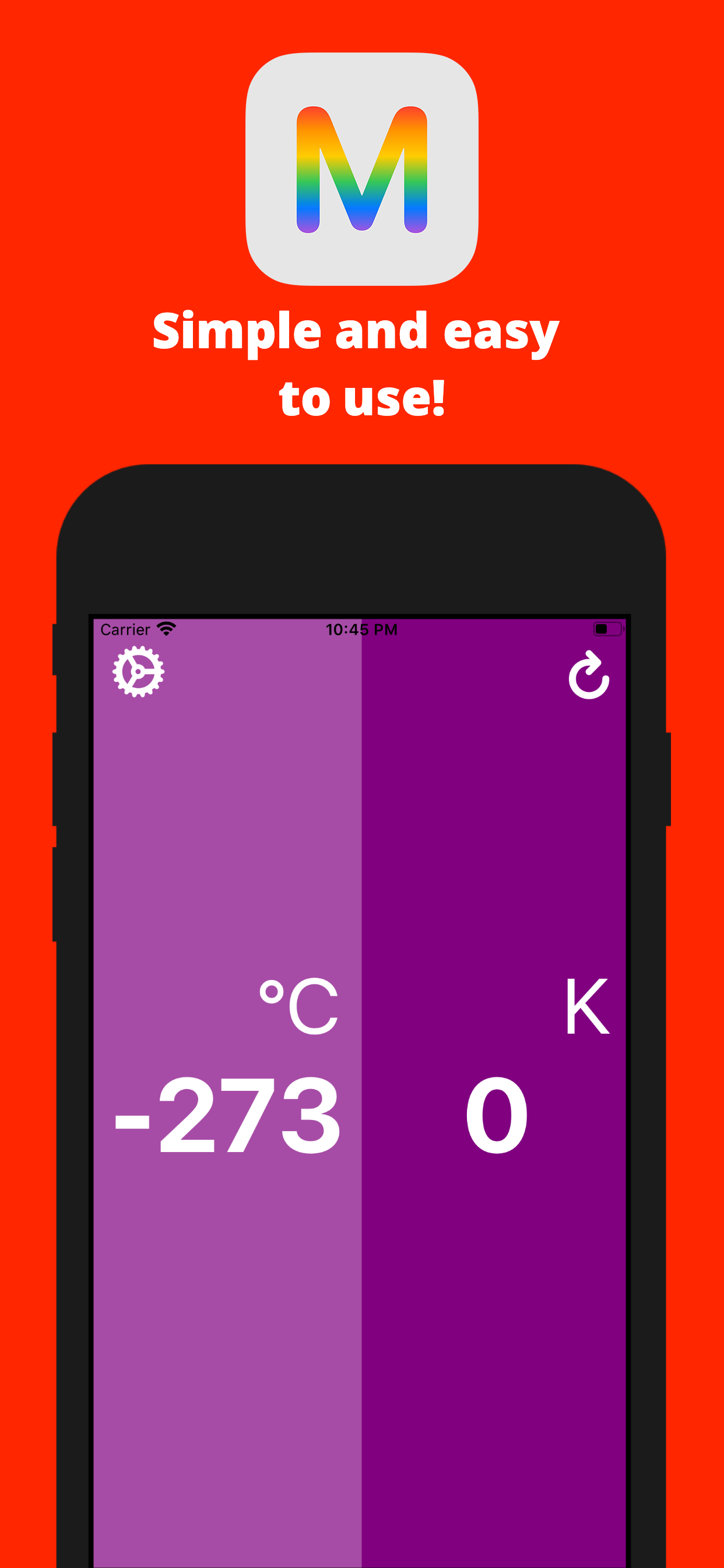 Mercury: Temperature Converter