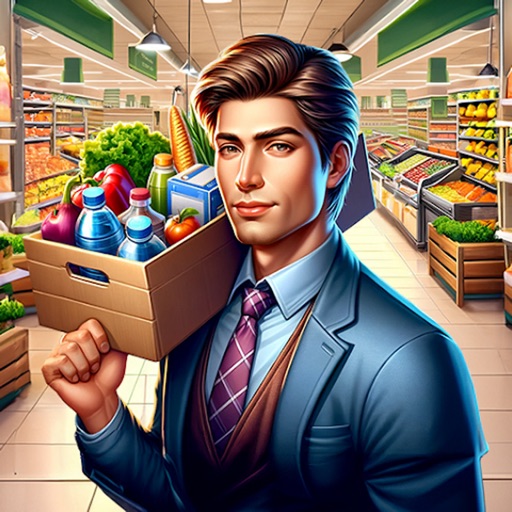 Supermarket Simulator 3d Icon