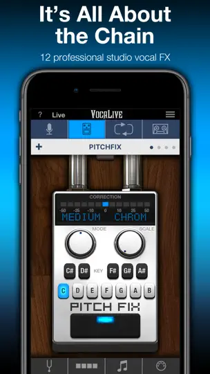 Скриншот VocaLive CS на iPhone 2