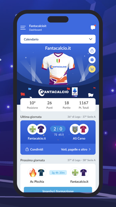 Leghe Fantacalcio® Serie A Screenshot