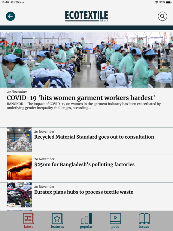 Screenshot #5 pour MCL News & Media