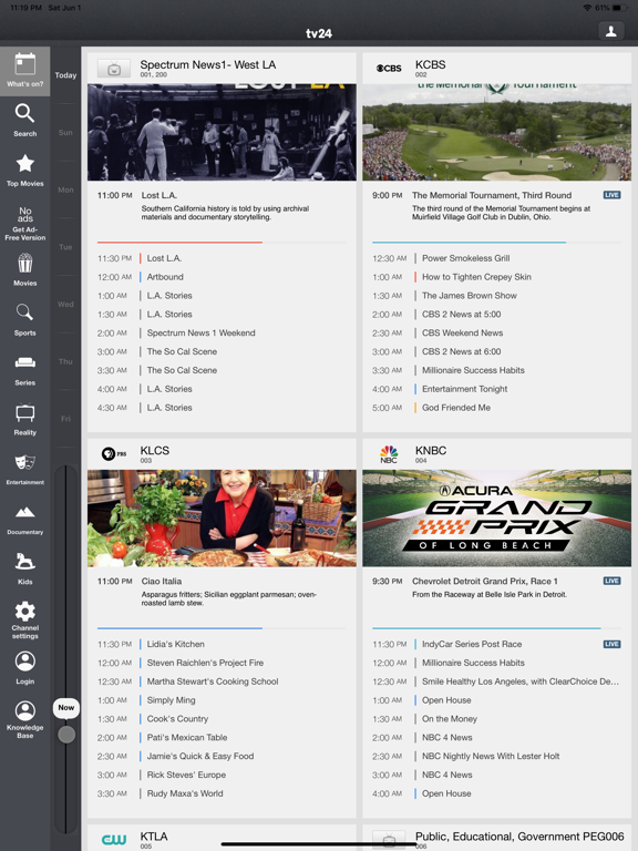 Screenshot #4 pour TVGenius – TV Guide & Listings