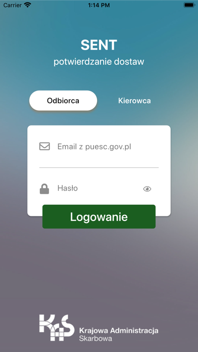 Screenshot #1 pour SENT Dostawy