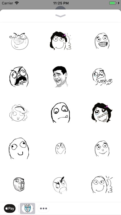 Rage Comic Memes Sticker