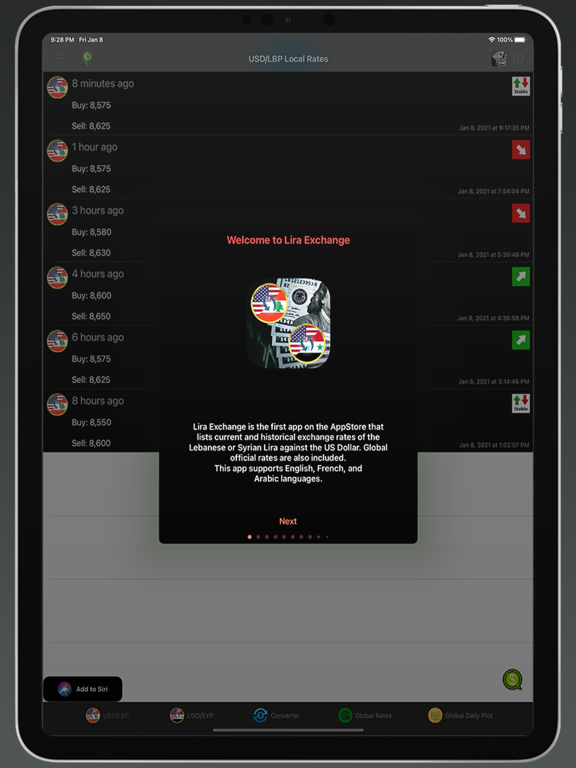Screenshot #4 pour Échange de Lires