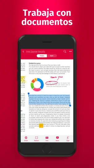Captura de pantalla de SwiftScan AI Escáner en iPhone 4