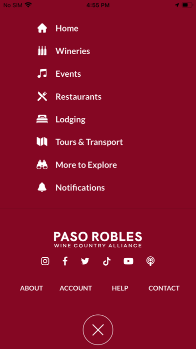 Paso Robles Wine Country Screenshot
