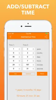 time + date calculator айфон картинки 3