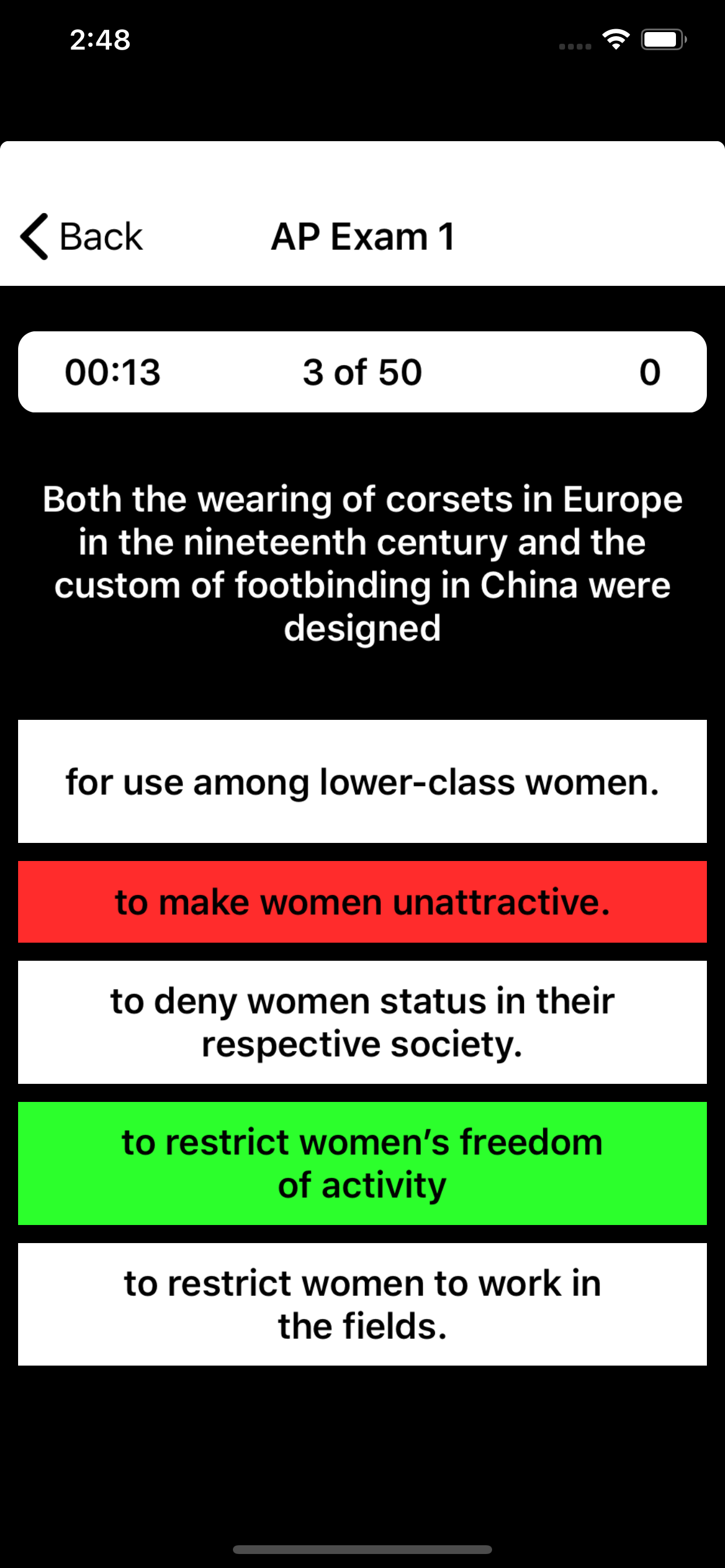 AP World History Prep screenshot 8