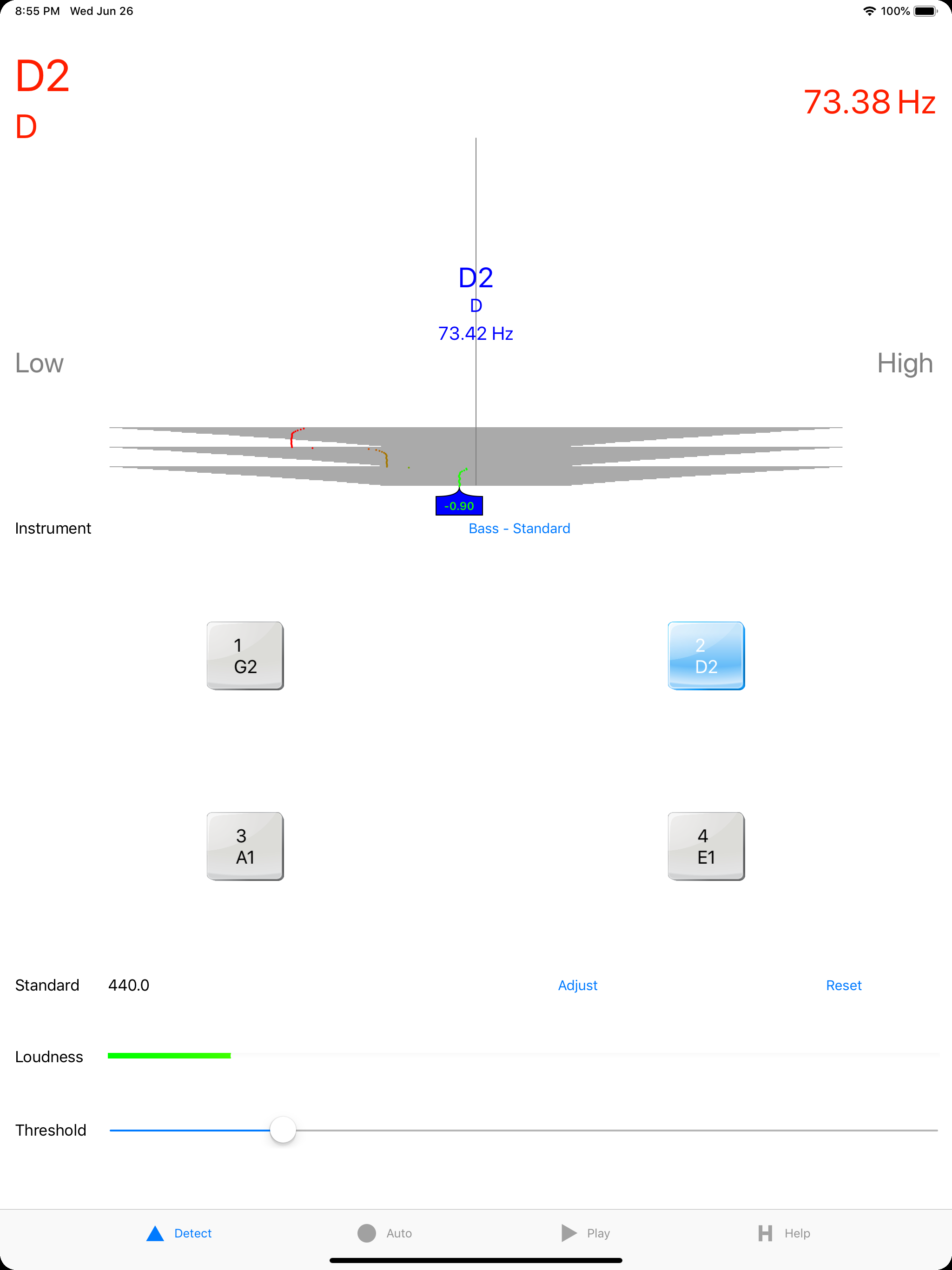 Accurate Bass Tuner screenshot 5