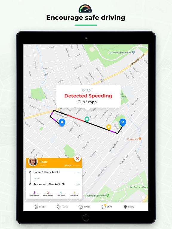 Screenshot #3 for Briive: Location Tracker GPS