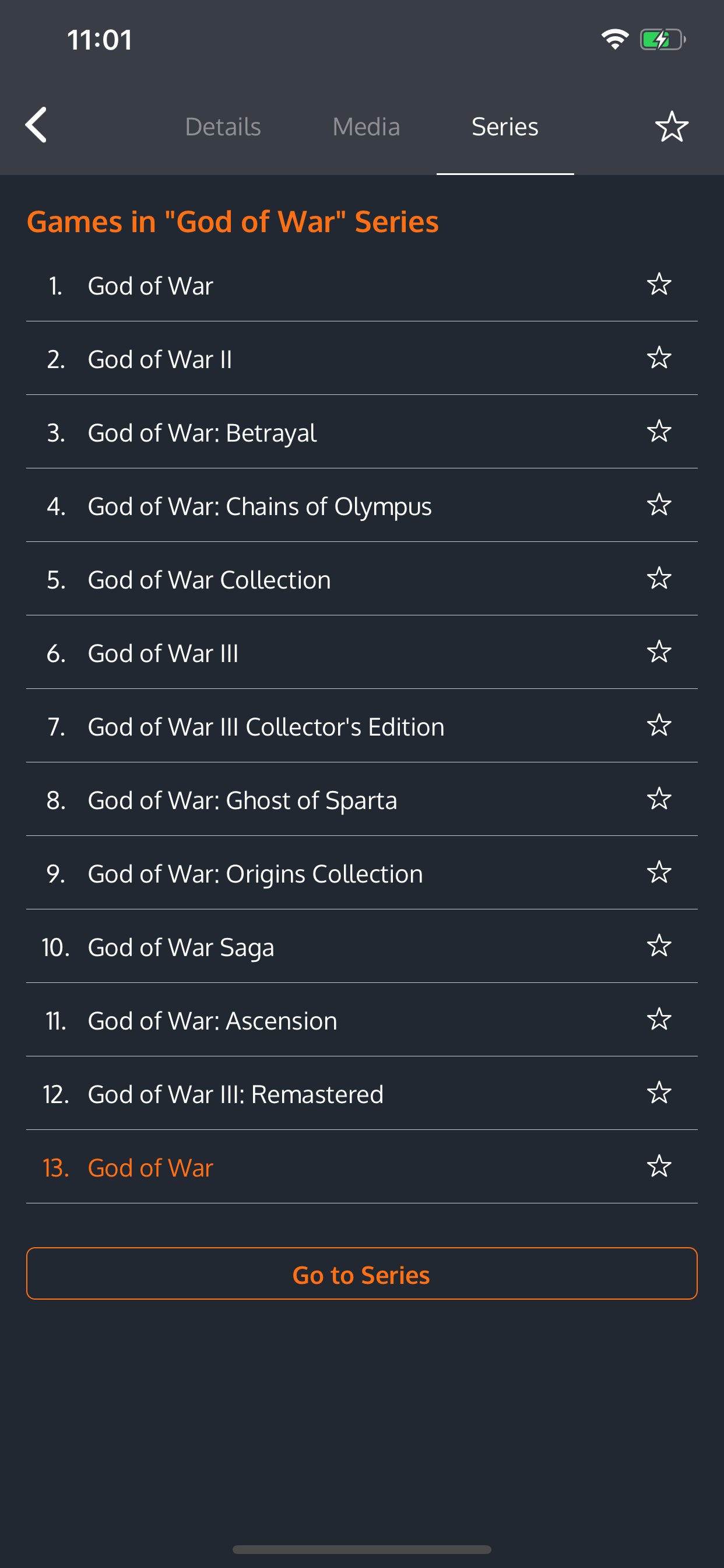 Games Tracker