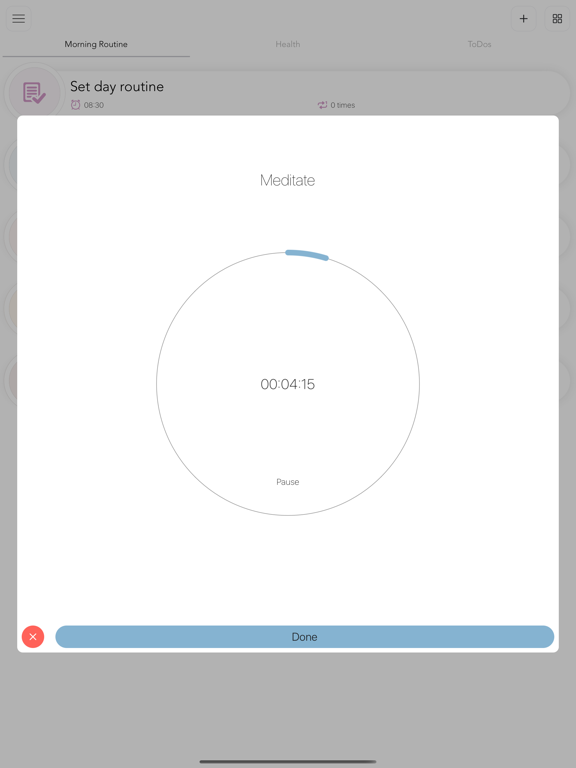 ProActive Habit Tracker & ToDo iPad screenshot 5 - Productivity app