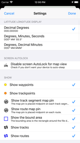 GPX-Viewer screenshot