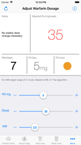 MAQI2 Anticoagulation Toolkit screenshot