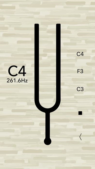 三線チューナーのスクリーンショット - 2