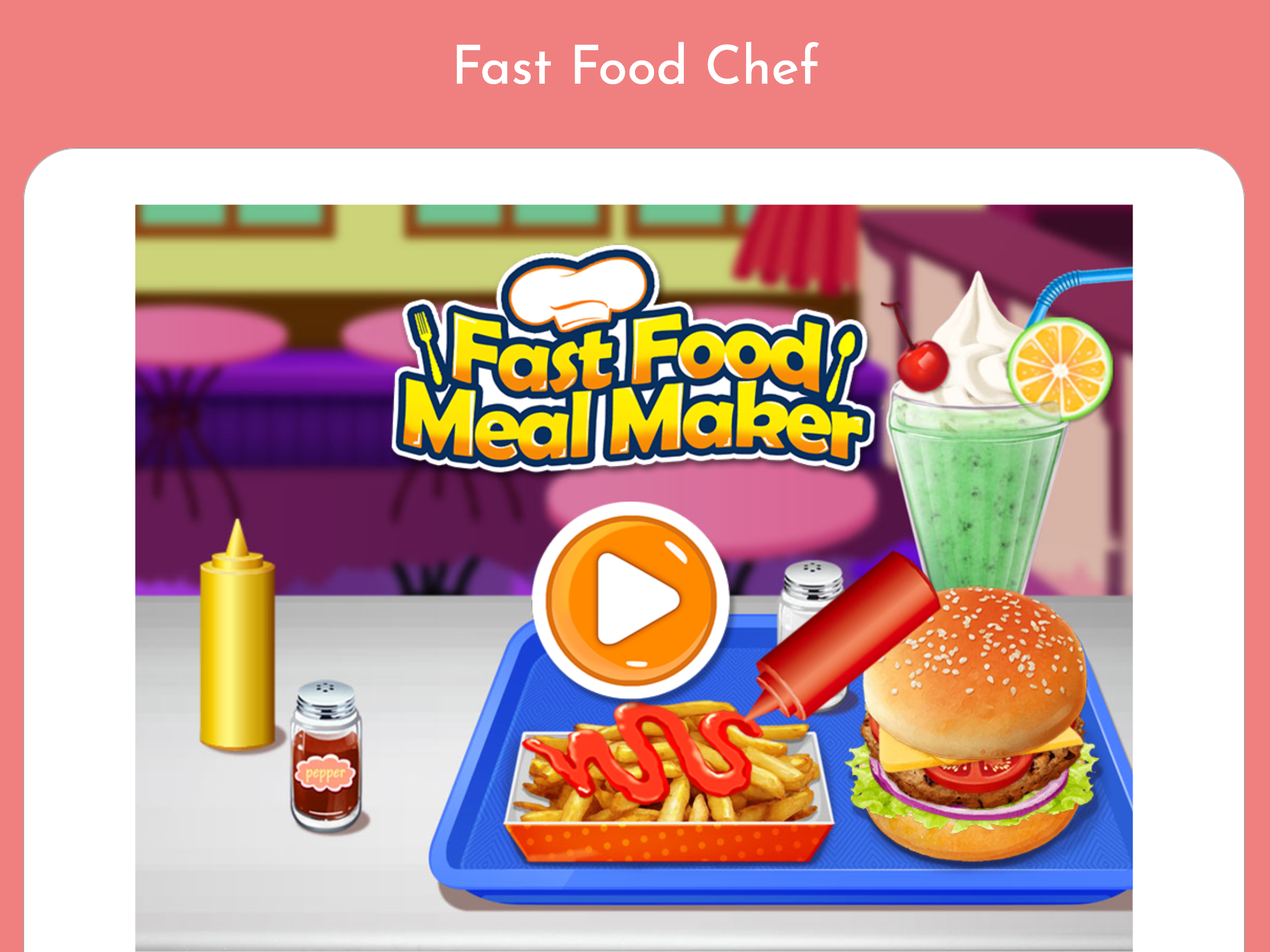 Peppa Fast Food Bar Recipe screenshot 6