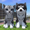 Cute Cat And Puppy World icon