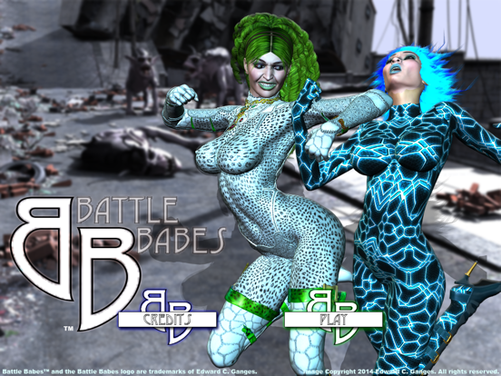 Battle Babes® iPad screenshot