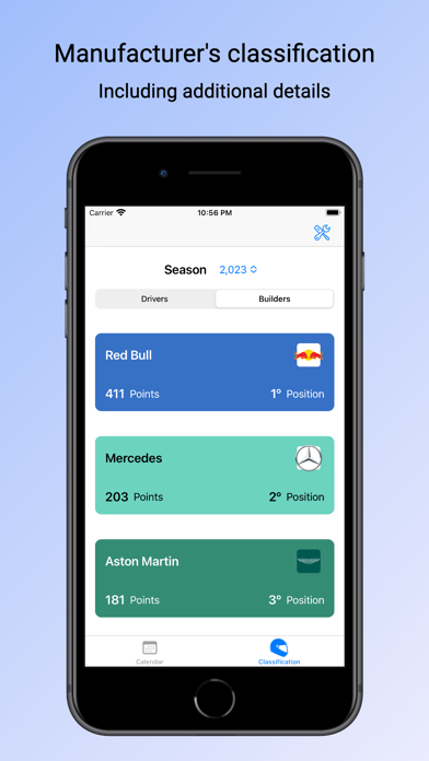 Formula Tracker