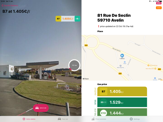 Gas Discount iPad screenshot 6 - Shopping app