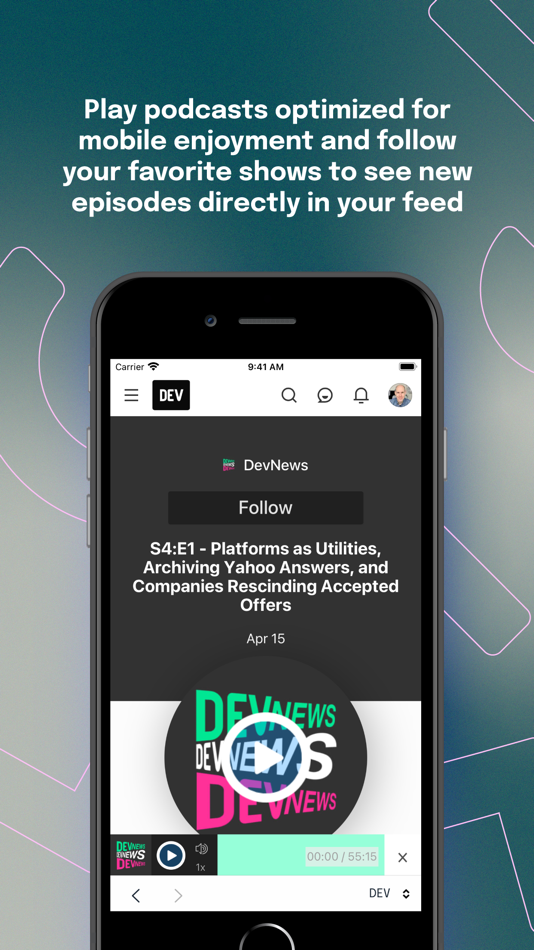 #3. Forem (iOS) 由: DEV Community