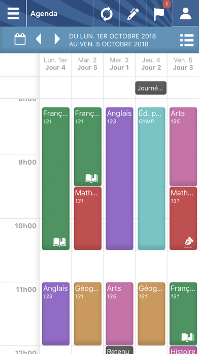 Screenshot #1 pour Pluriportail Mobile