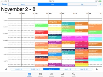 Salon Booking Appointments ipad screenshot 2