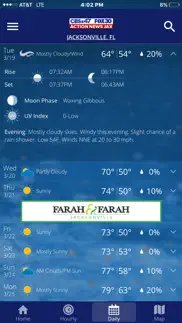 action news jax weather iphone screenshot 3