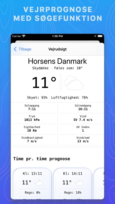 Tidevandstabeller Screenshot