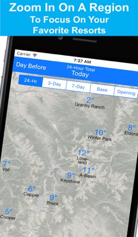 Colorado Snow Map & Webcamsのおすすめ画像3