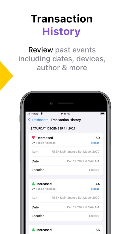 #4. Inventory Tracker - Boxflow (iOS) 由: Versus Dynamics LLC