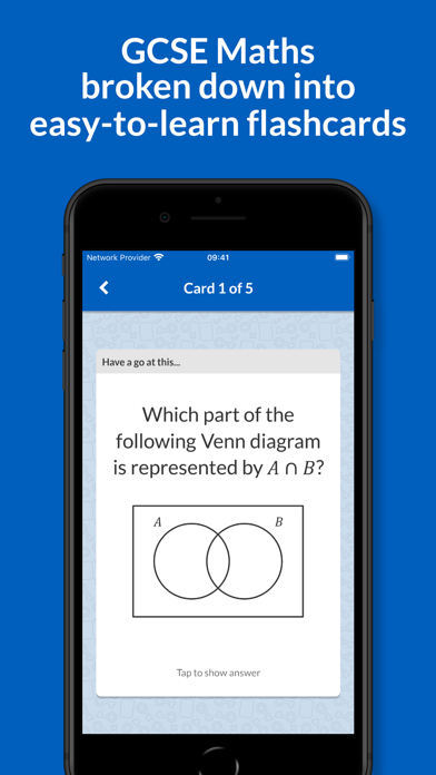 Key Cards GCSE Maths Screenshot