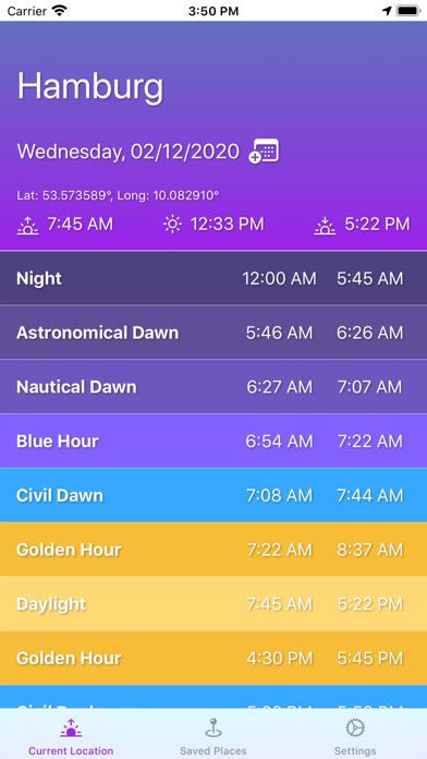 DawnTracker screenshot 1